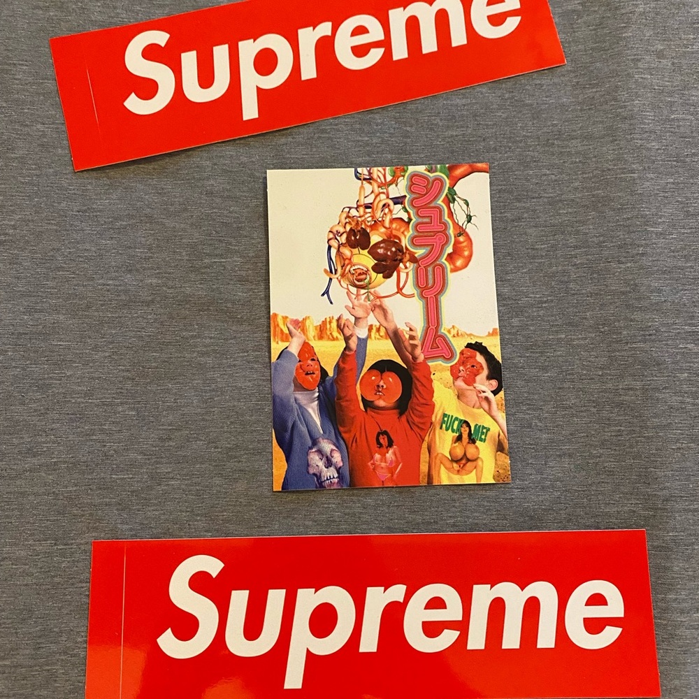 Authentic SUPREME stickers!